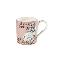 Hrneček z kostního porcelánu Churhill China Fabulous, 350 ml