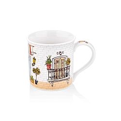 Hrnek z kostního porcelánu The Mia Home Mellow, 350 ml