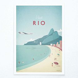 Plakát Travelposter Rio, A2