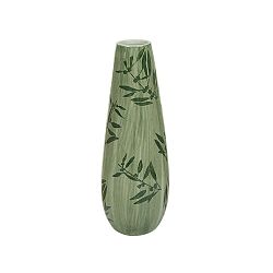 Zelená kameninová váza Santiago Pons Florist, výška 41 cm