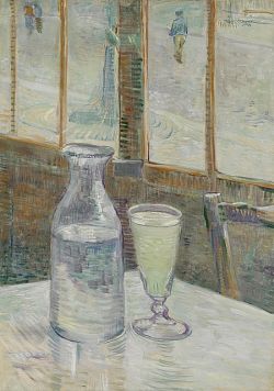 Café Table with Absinthe